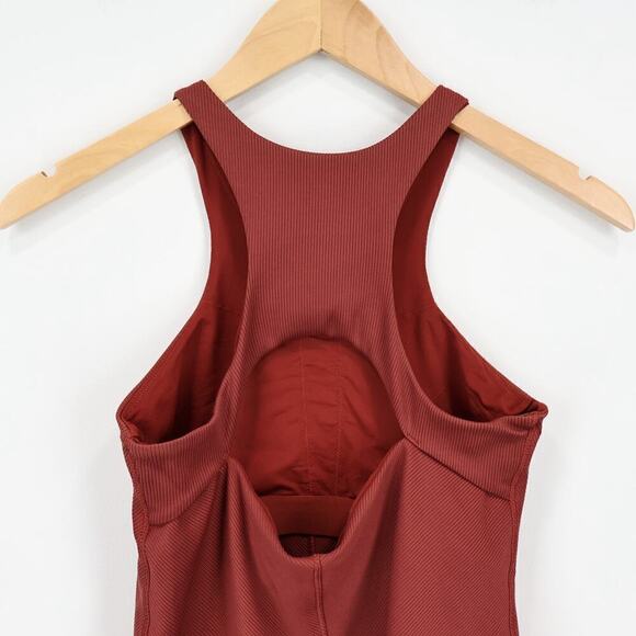 Athleta Intensity Support Top in SuperSonic Russet Brown Size Small - Picture 4 of 6